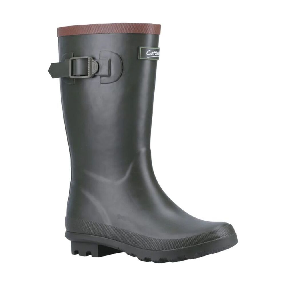Cotswold Childrens/Kids Bowldown Galoshes / Green
